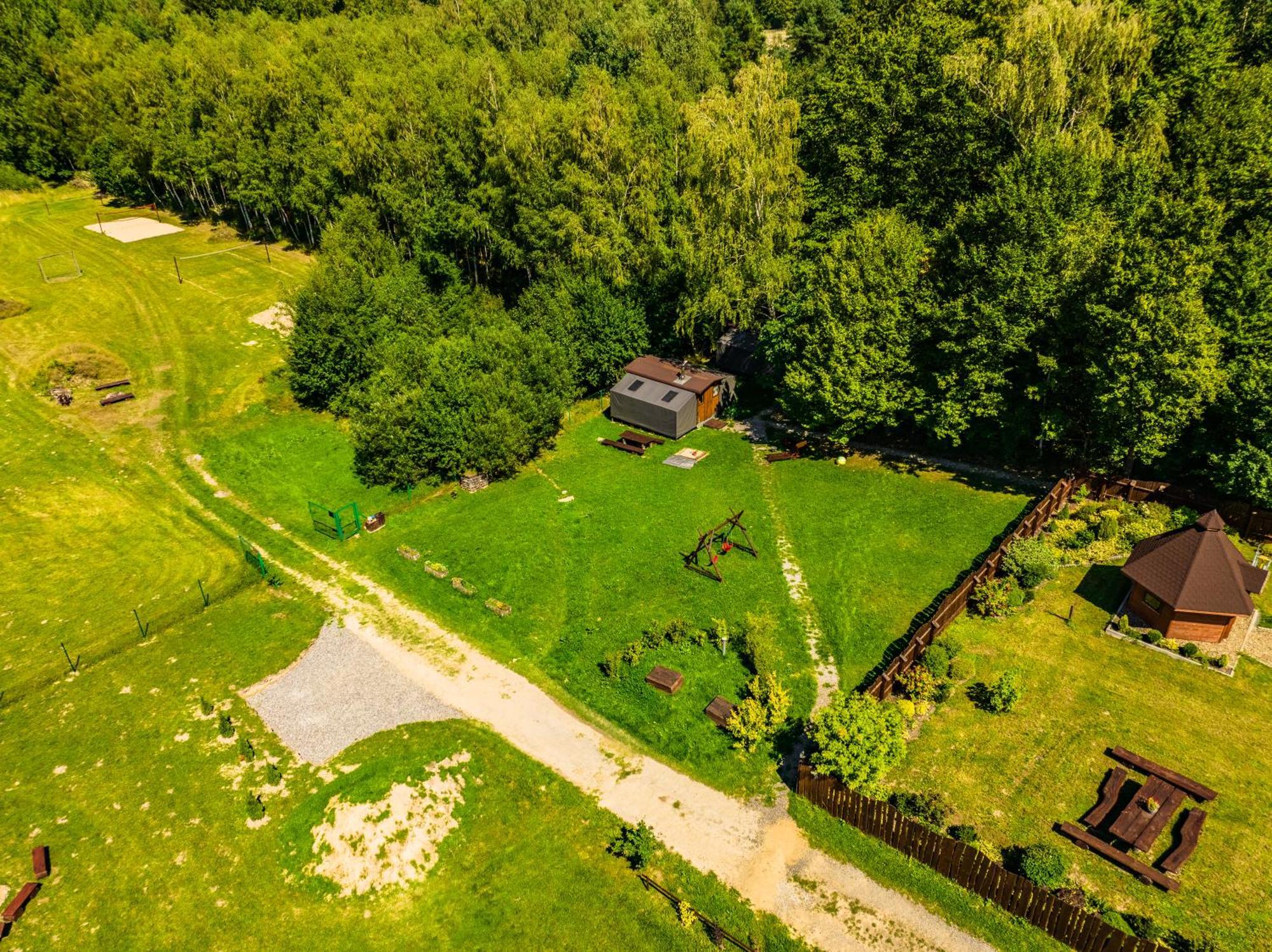 Вилла Siedlisko Carownica Family & Wellness Lechow Экстерьер фото