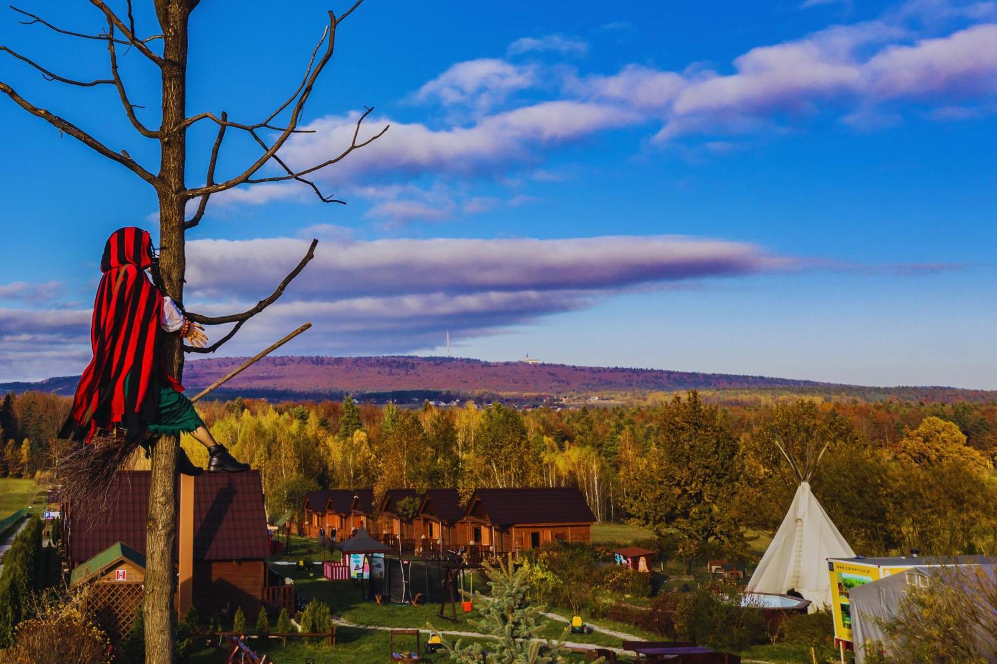Вилла Siedlisko Carownica Family & Wellness Lechow Экстерьер фото