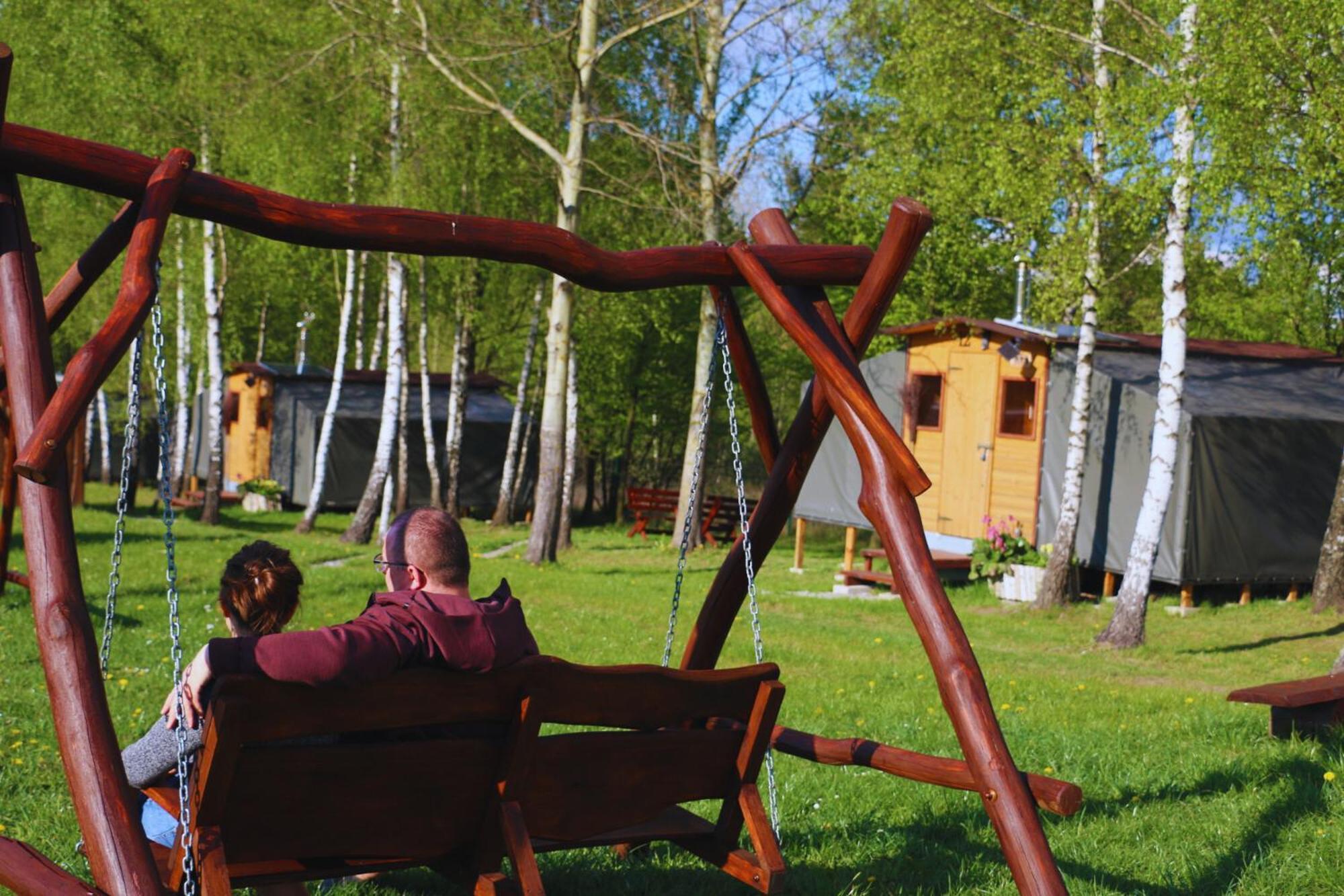 Вилла Siedlisko Carownica Family & Wellness Lechow Экстерьер фото