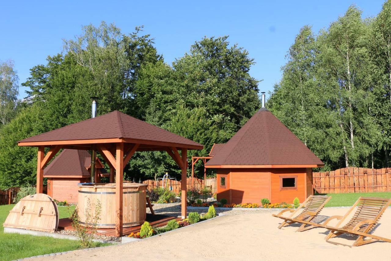 Вилла Siedlisko Carownica Family & Wellness Lechow Экстерьер фото